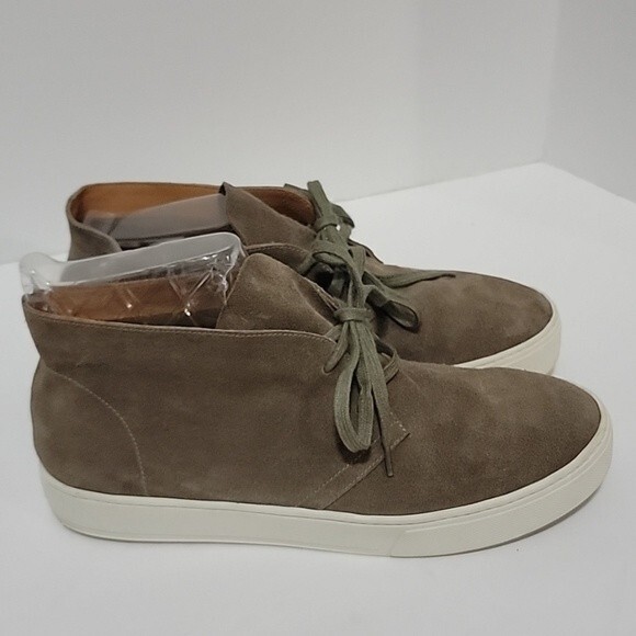 VINCE. Chelsea Suede Lace Up Sneaker - Picture 1 of 7